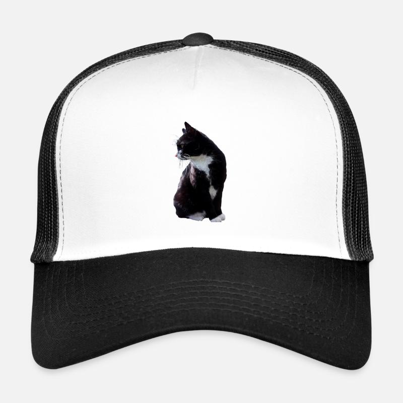 Cat, kitten, design, graphics, real, realistic Trucker Cap