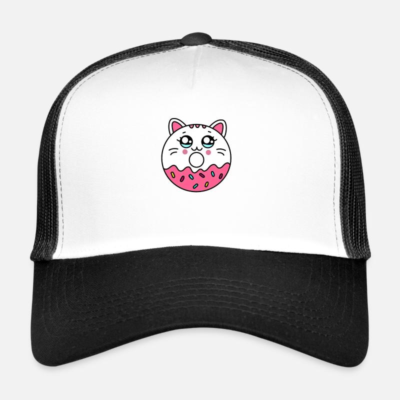 Donut Cat - Cute donut Trucker Cap