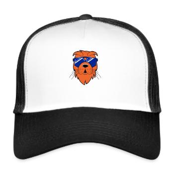 Be Cool - Trucker Cap - white/black - Front