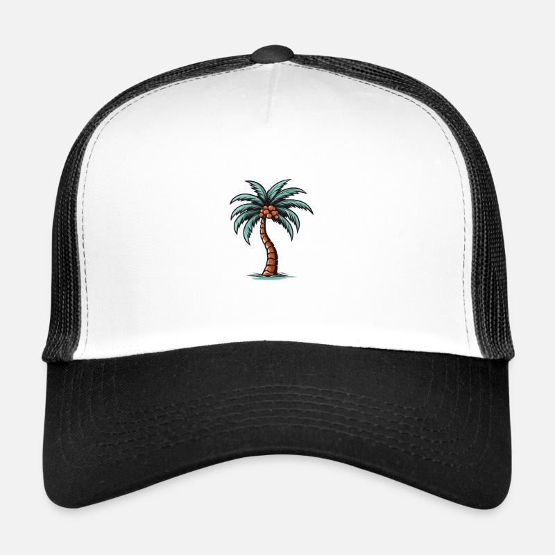 Icône de palmier Casquette trucker 
