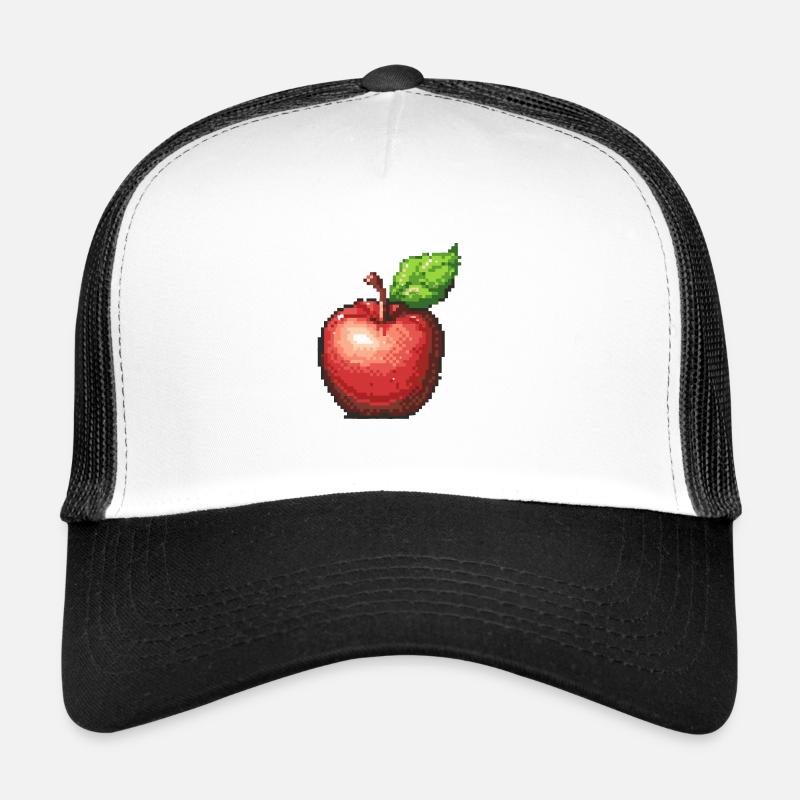 Apfel Pixel Symbol Trucker Cap