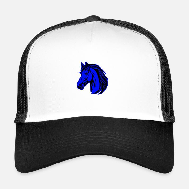 Pferd Tier Porträt Trucker Cap