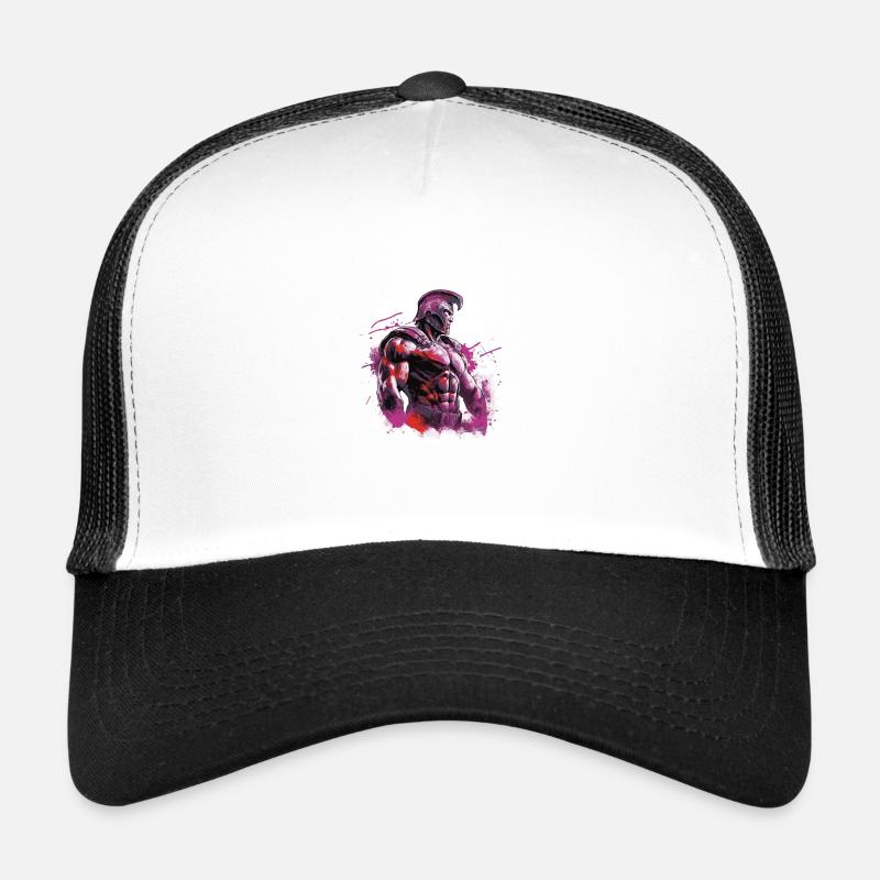 Spartan Muscles Gladiator Gym Trucker Cap