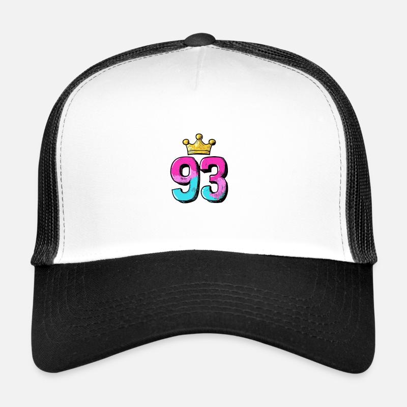 93 Nombre Couronne Casquette trucker 