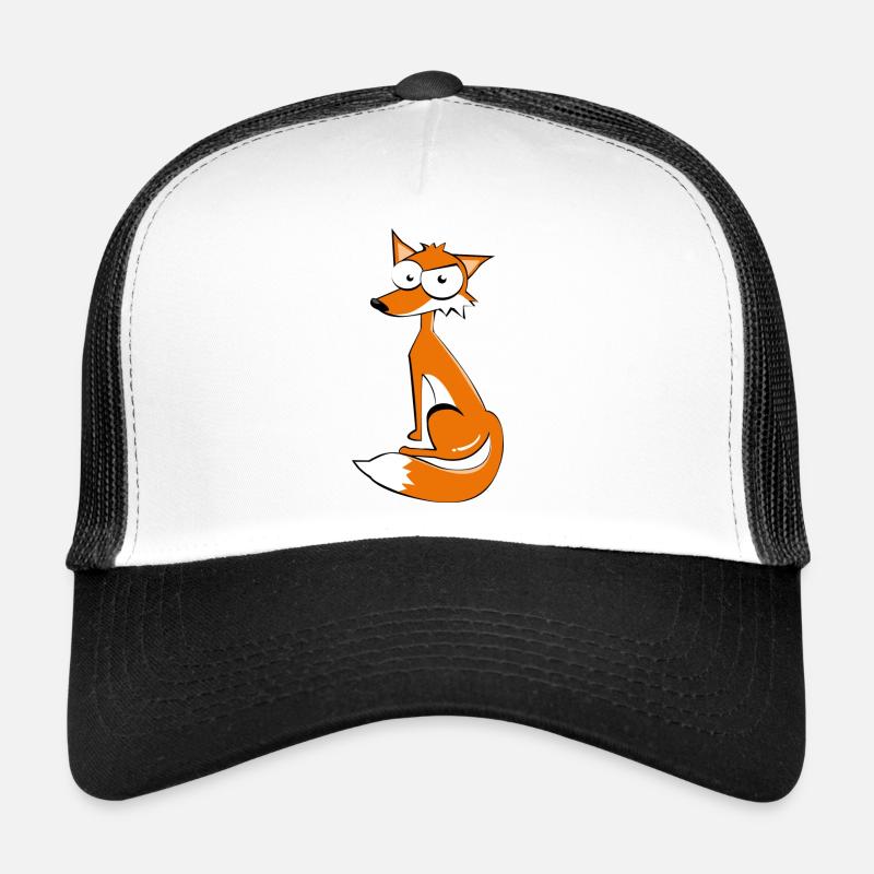 Böser Fuchs - Trucker Cap - Weiß/Schwarz