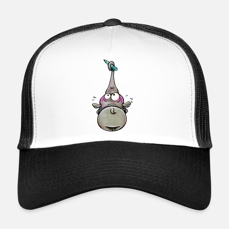 elephant with pencil Trucker Cap