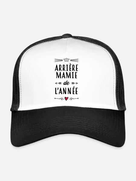 Arrière Mamie Mamy Grand-Mère Grand Mere - Trucker Cap - white/black - Front