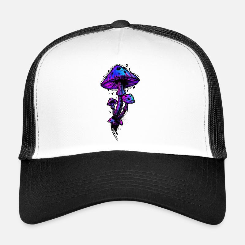 Psychedelic Mushrooms Trucker Cap