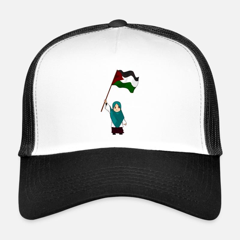 I SUPPORT THE PALESTINIAN CAUSE Trucker Cap