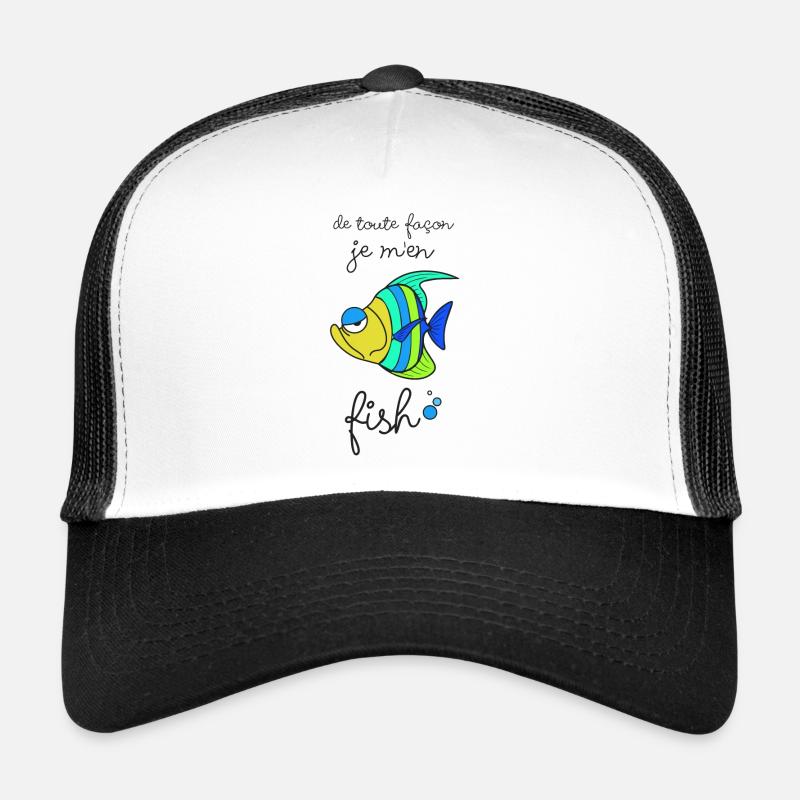 Je m'en fish Casquette trucker 