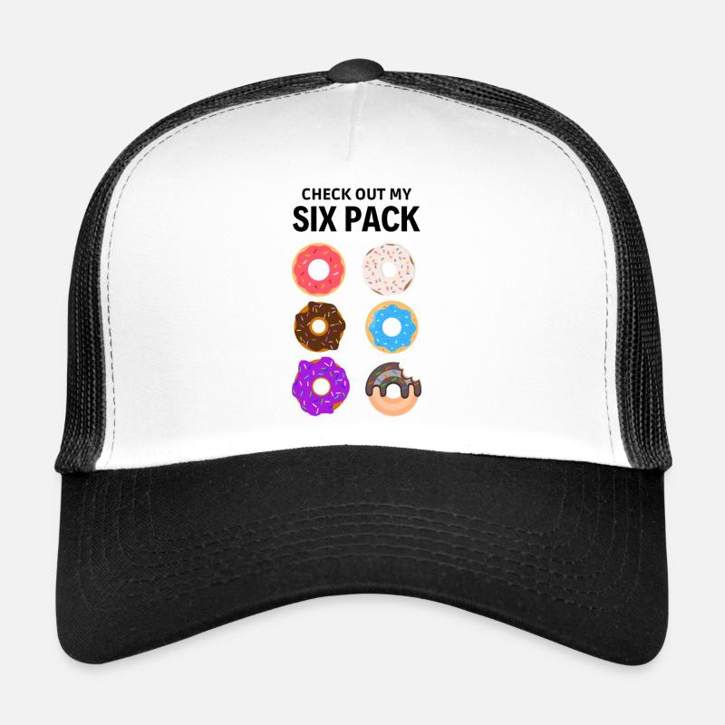 découvrez mon pack de six. Beignet de six paquets Casquette trucker 
