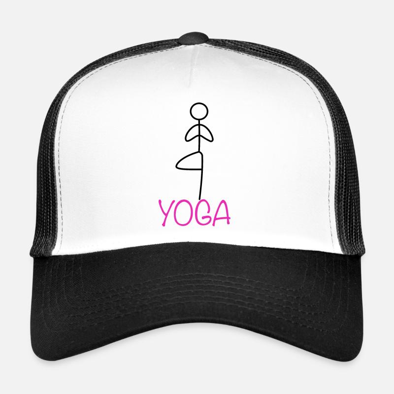 Yoga Exercise Trucker Cap