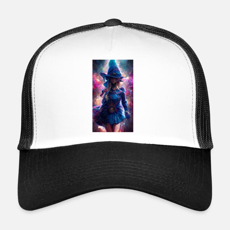 Sorcière bleu Casquette trucker 