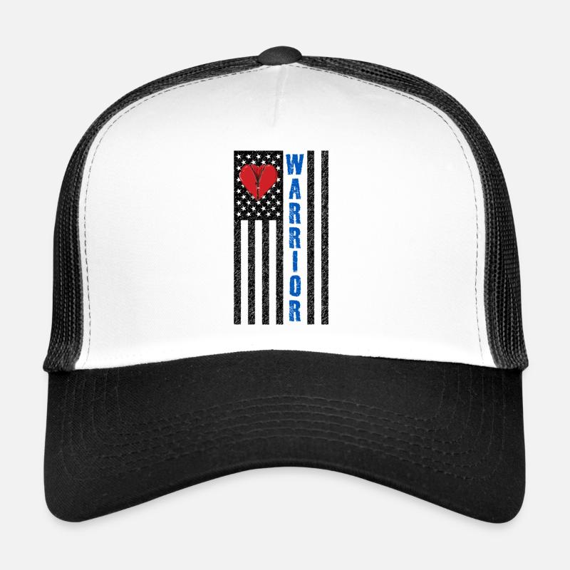 Chirurgie à cœur ouvert Krieger Warrior Casquette trucker 