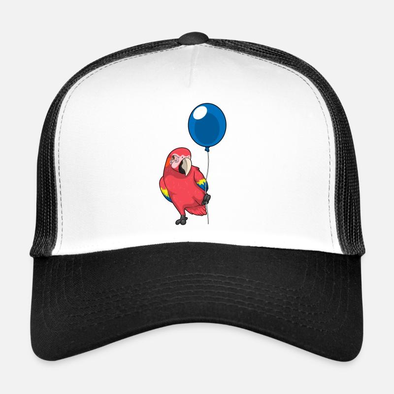 Ballon perroquet Casquette trucker 