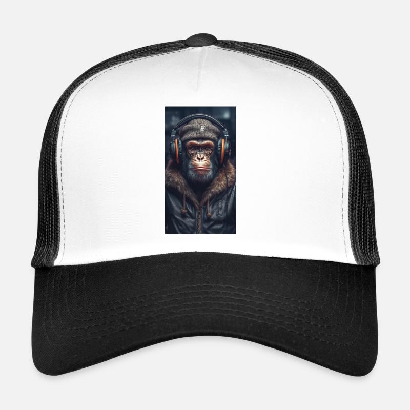 Music Monkey Trucker Cap