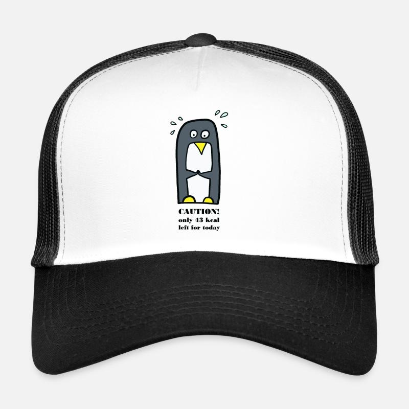 Penguin on a diet Trucker Cap