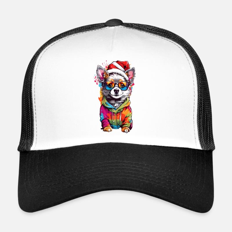 Chien mignon Casquette trucker 