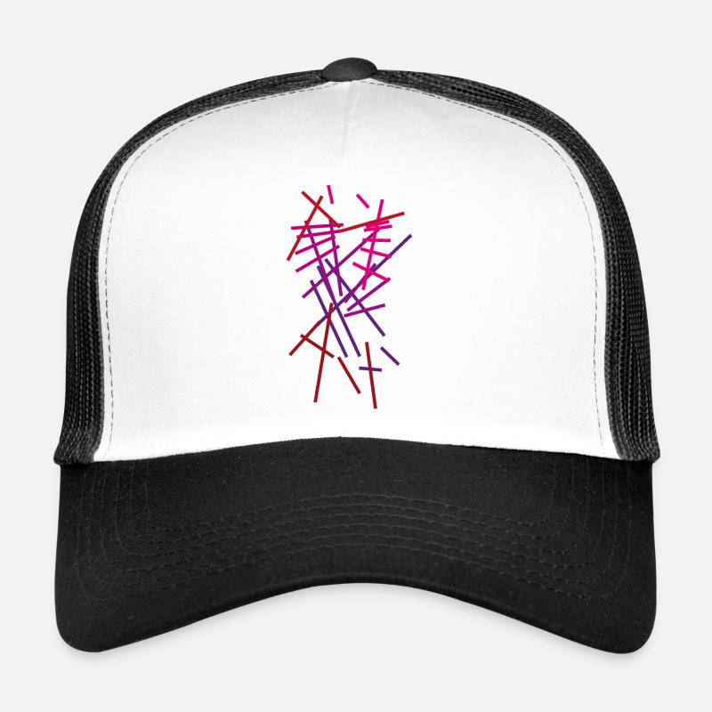 abstrait Casquette trucker 