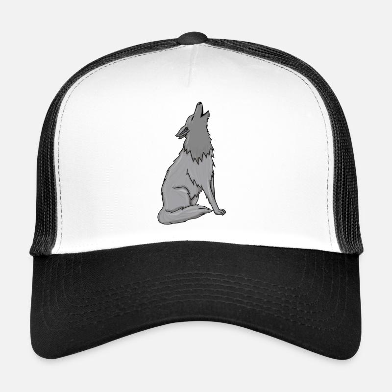 Wolf Trucker Cap
