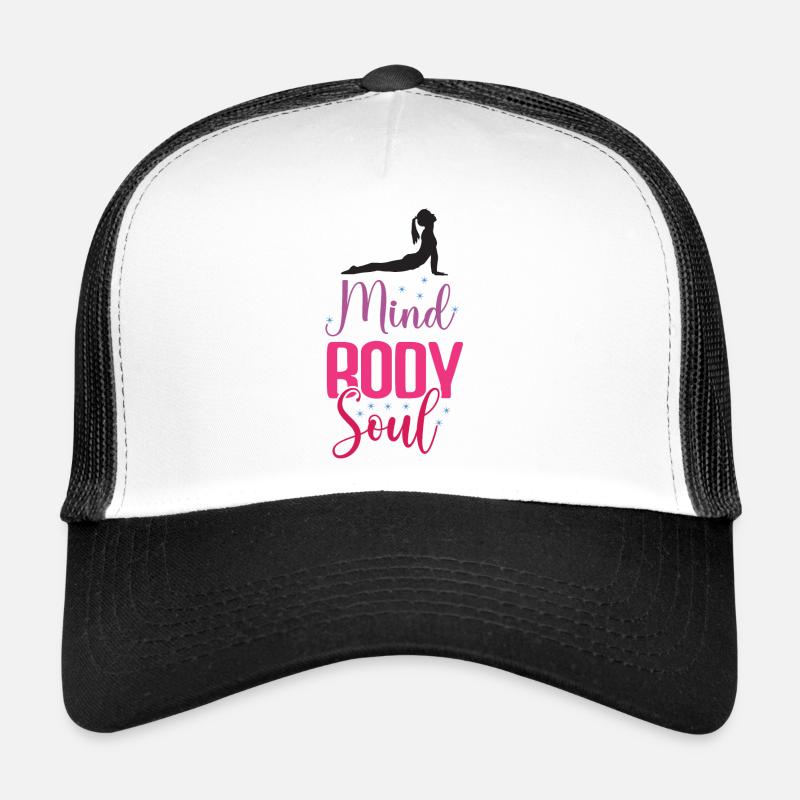 Yoga - Geist, Körper, Seele Trucker Cap