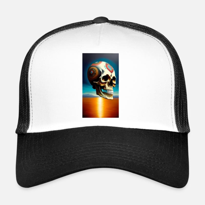 Schädel Logo Trucker Cap