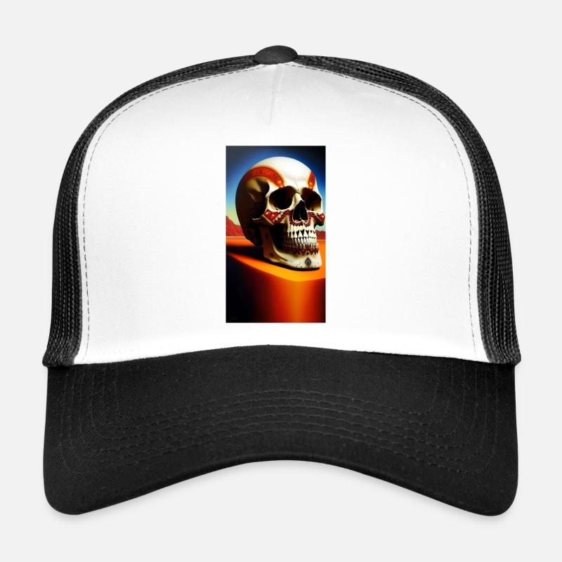 Mexiko Schädel Trucker Cap