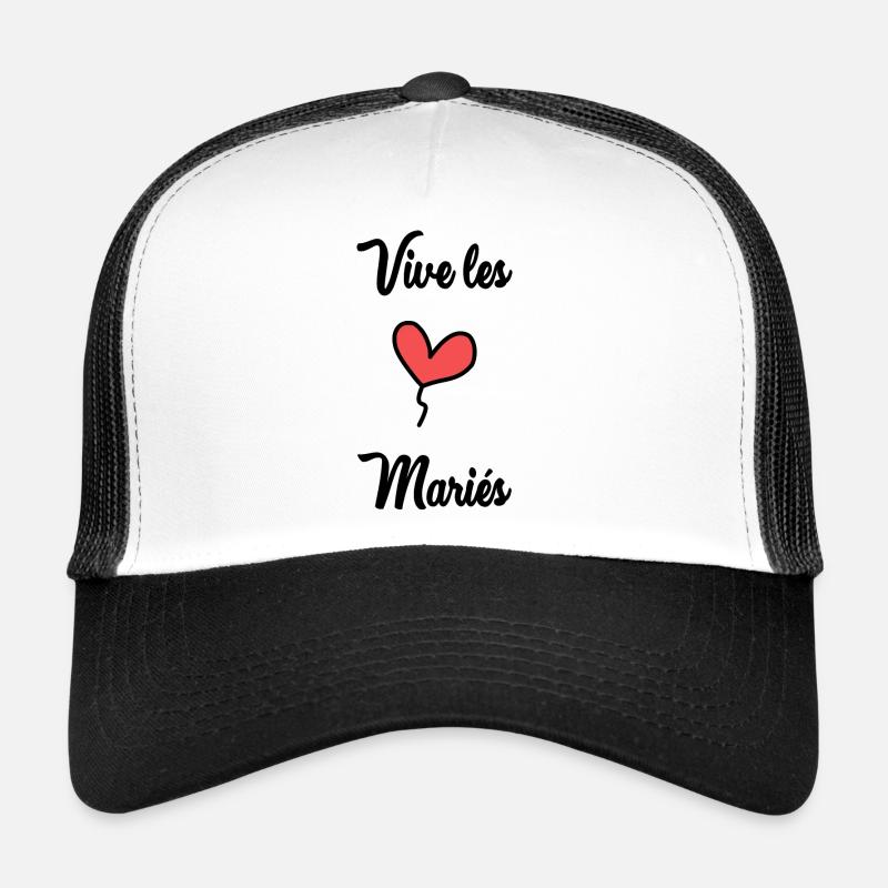 VIVE LES MARIES Casquette trucker 