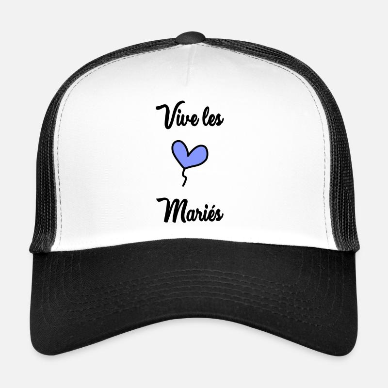 LONG LIVE THE BRIDE AND GROOM Trucker Cap