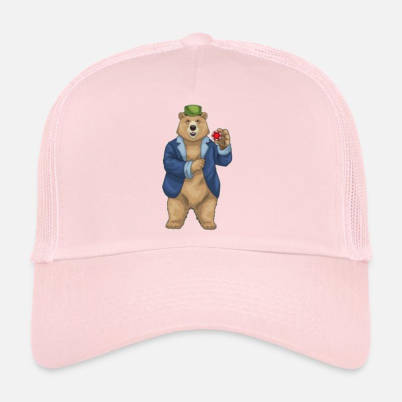 Bär Poker Pokerchips Trucker Cap