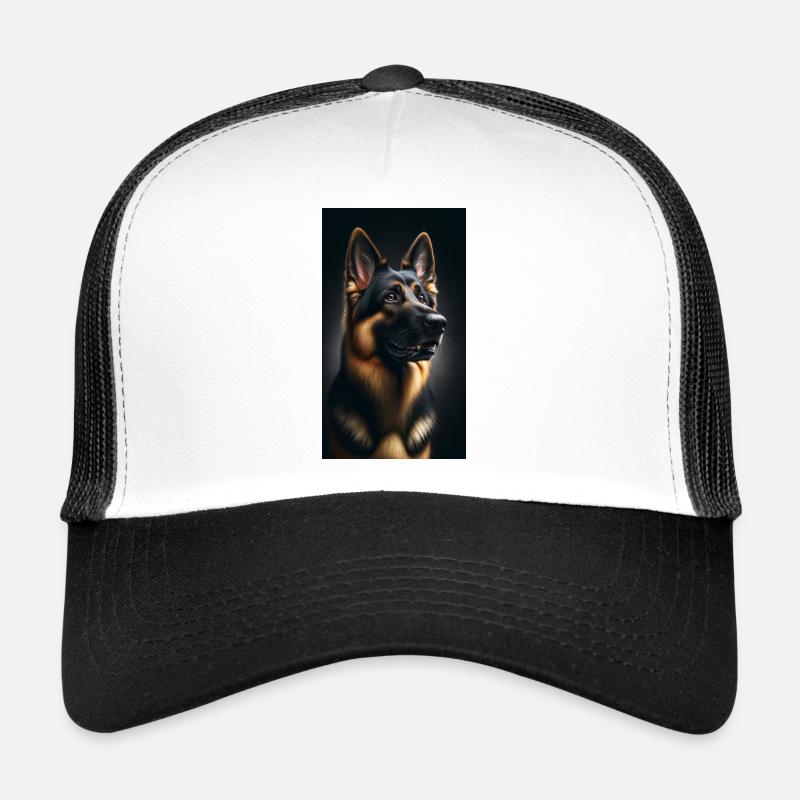 Dog German Shepherd Trucker Cap
