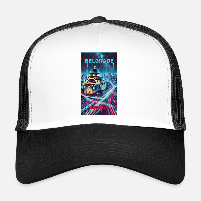 Belgrad Serbien Skyline Design Trucker Cap