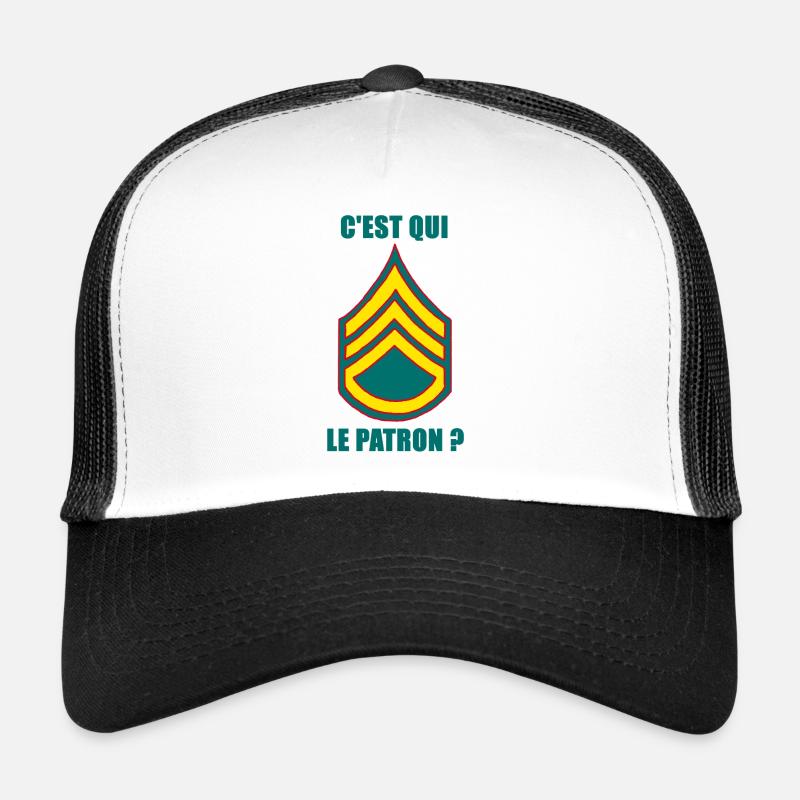 C'est qui le patron ? Casquette trucker 