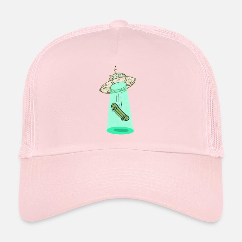 Ufo Skateboard Beam Trucker Cap
