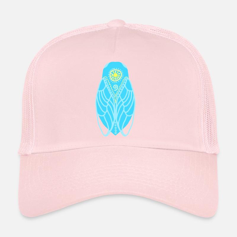 Cigale soleil méditerranée Casquette trucker 