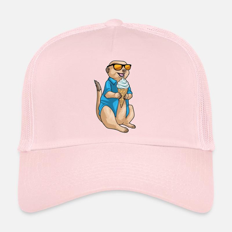 Erdmännchen Waffeleis Trucker Cap