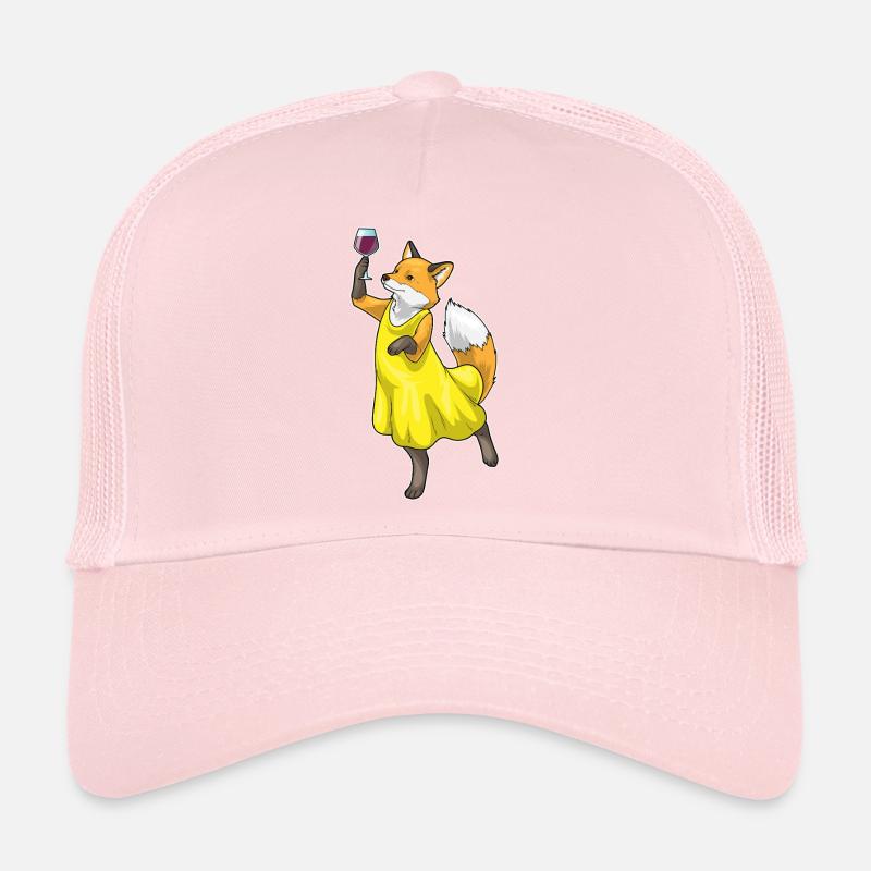 Fuchs Red Wine Trucker Cap