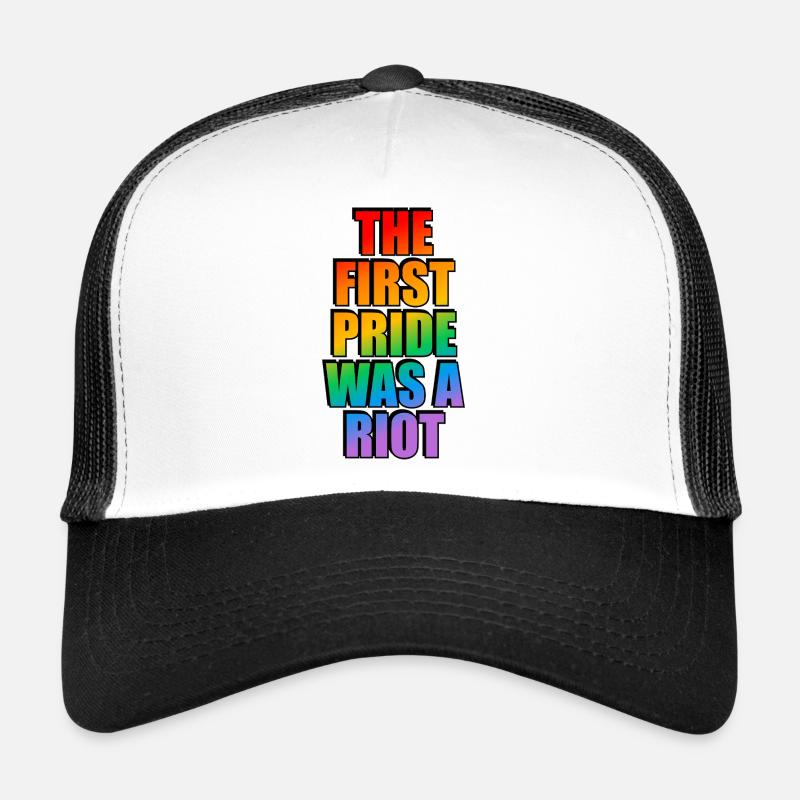 Die erste Pride war ein Aufstand Trucker Cap