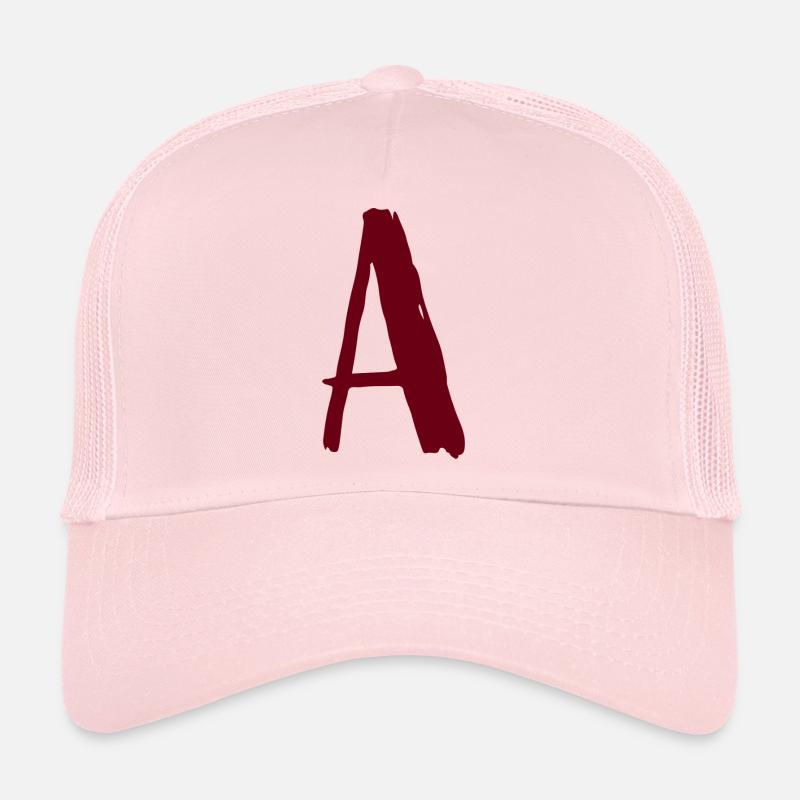 Artistic written A-design Trucker Cap