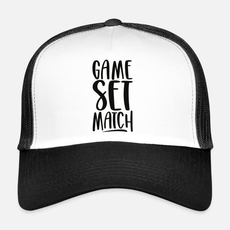 Jeu Set Match Casquette trucker 