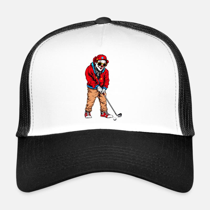 Golf Clowns - Trucker Cap - white/black