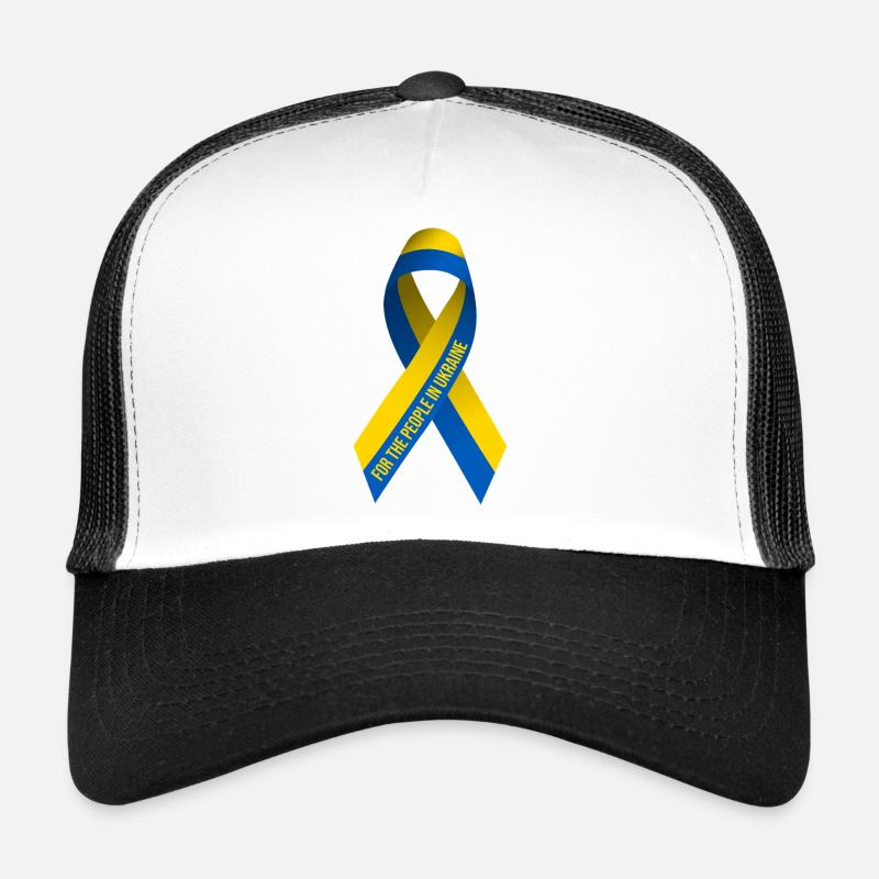 Signe de paix pour le peuple ukrainien Casquette trucker 