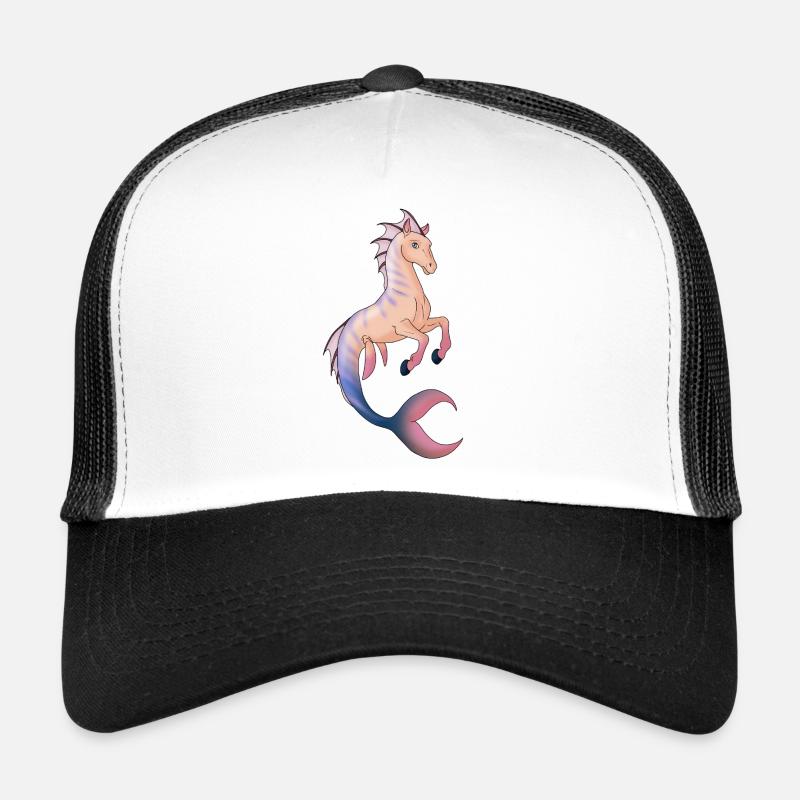 Kelpion - Trucker Cap - Weiß/Schwarz