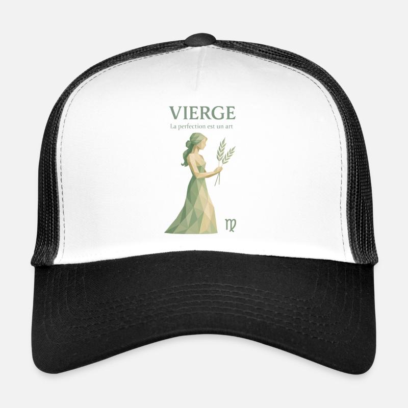 Signe astrologique de la Vierge - Astrologie Casquette trucker 