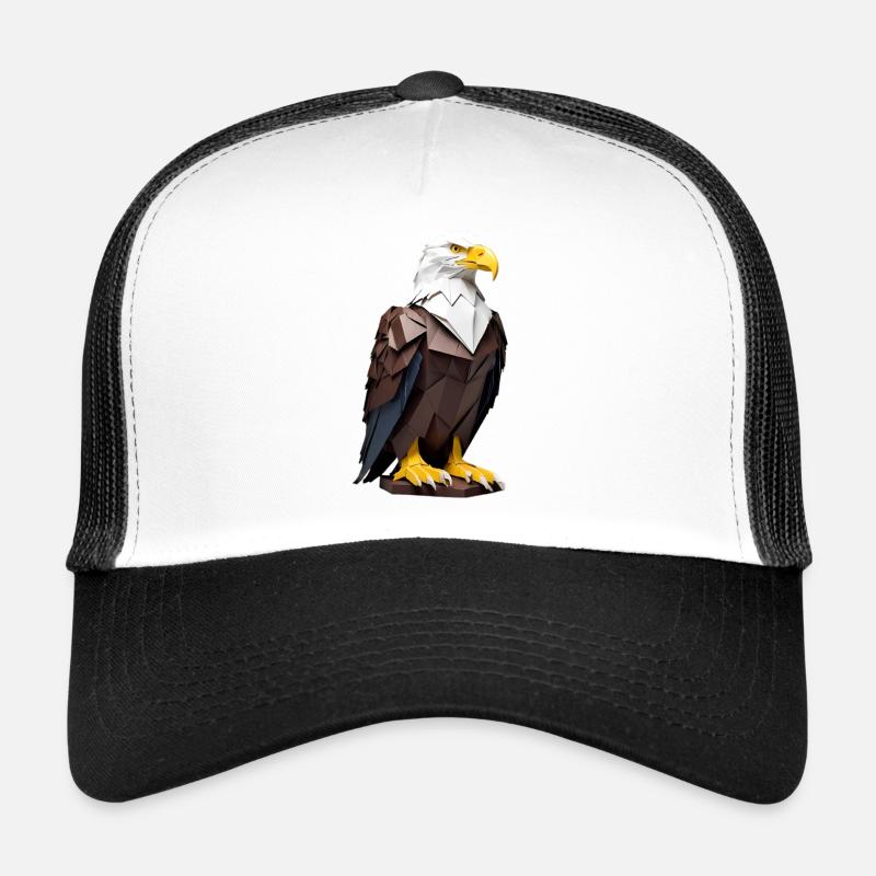 Origami Adler Geometrie Trucker Cap