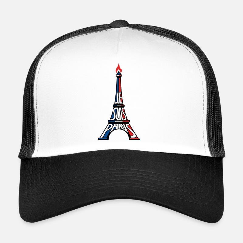 Pariser Eiffelturm Trucker Cap