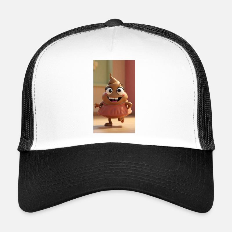 Süßer in Pink - Trucker Cap - Weiß/Schwarz
