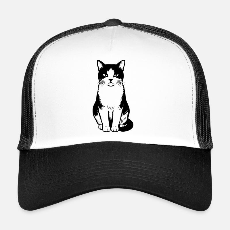 Chat Casquette trucker 