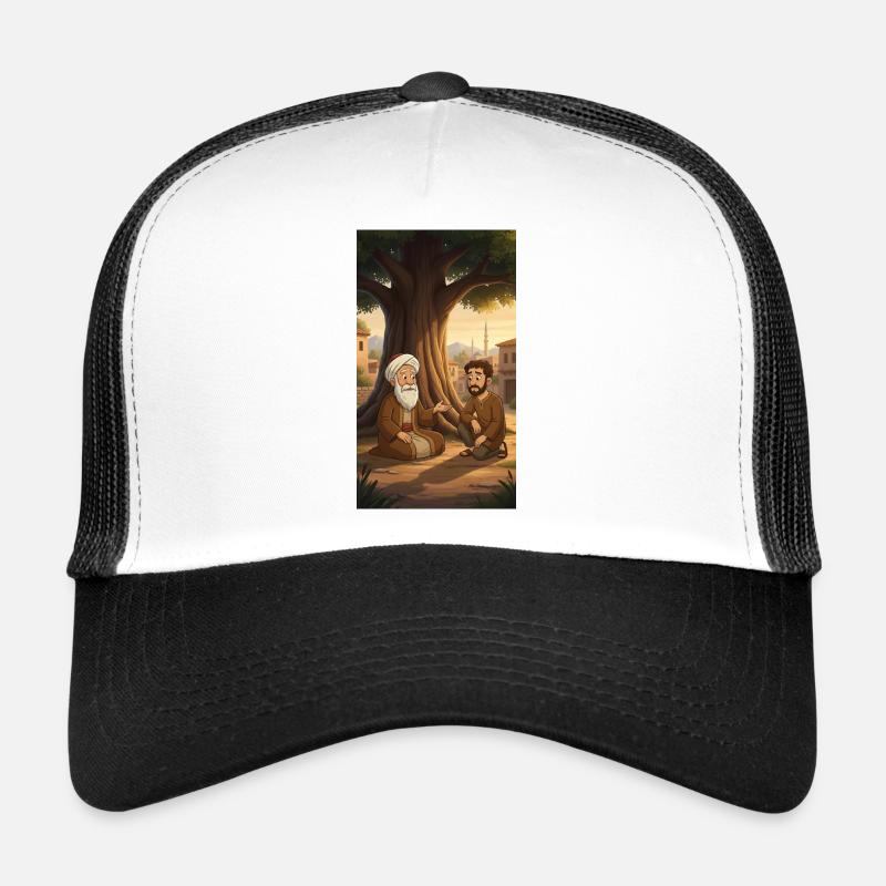 Wisdom under the tree: nature & tranquility Trucker Cap