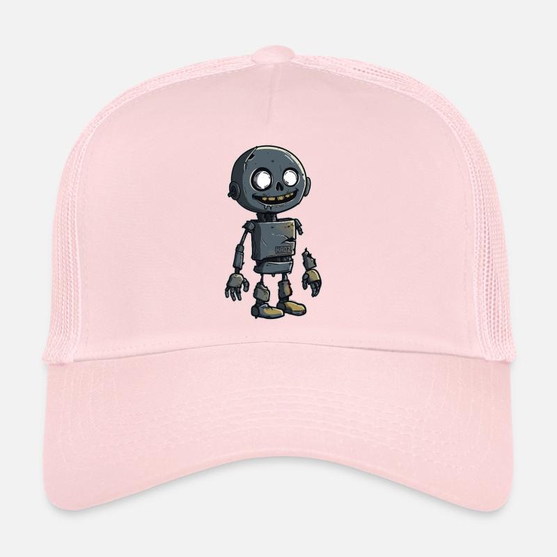 Petit robot zombie à scrap Casquette trucker 